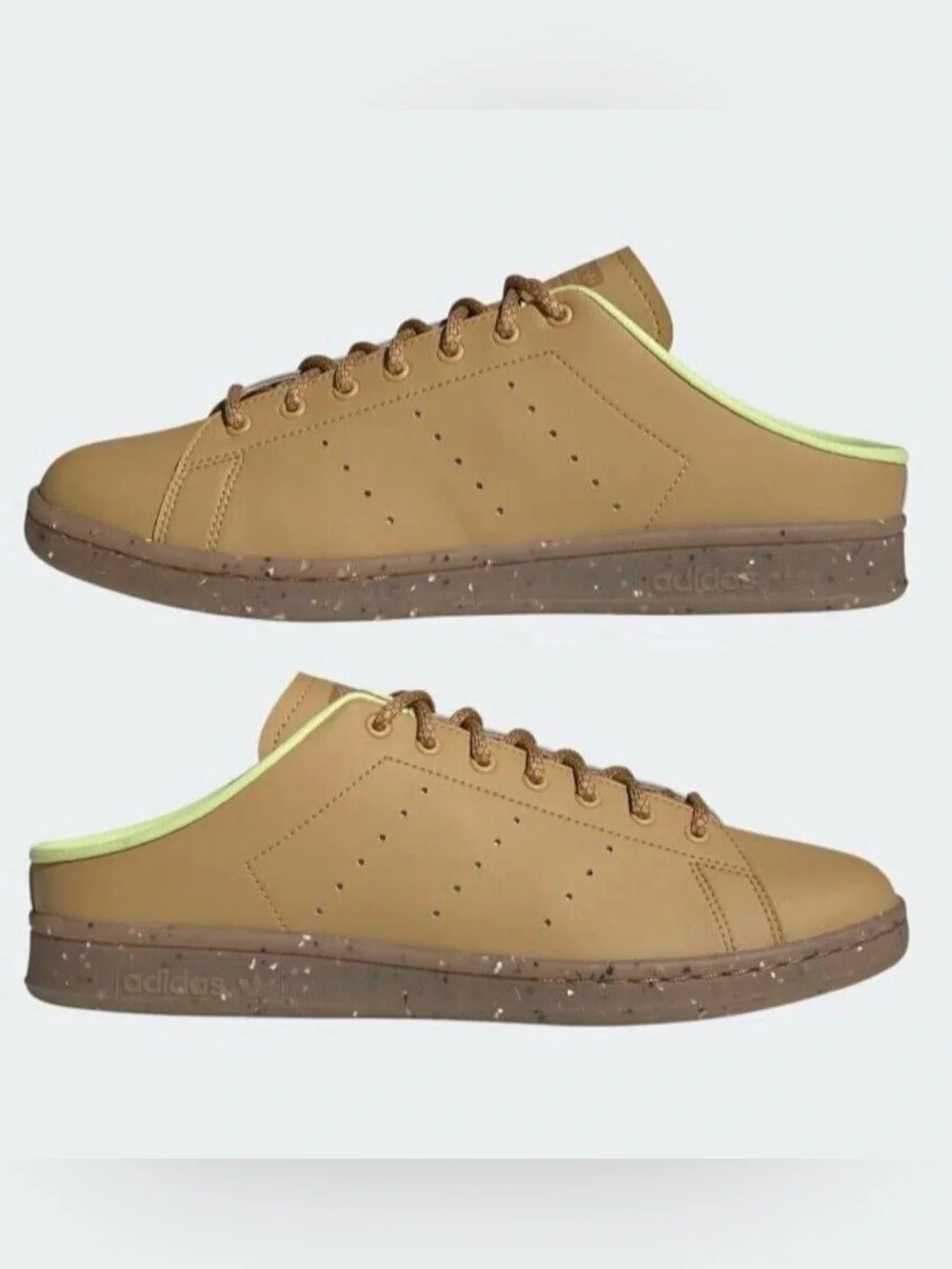 Adidas Men’s Stan Smith Plant & Grow Slip On Mules Sneakers 6.5